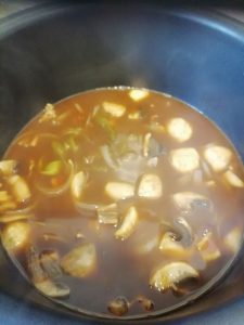 Hayashi Japanische Gulasch kochen Curry