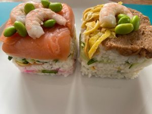 Oshisushi(Gepresster Sushi)